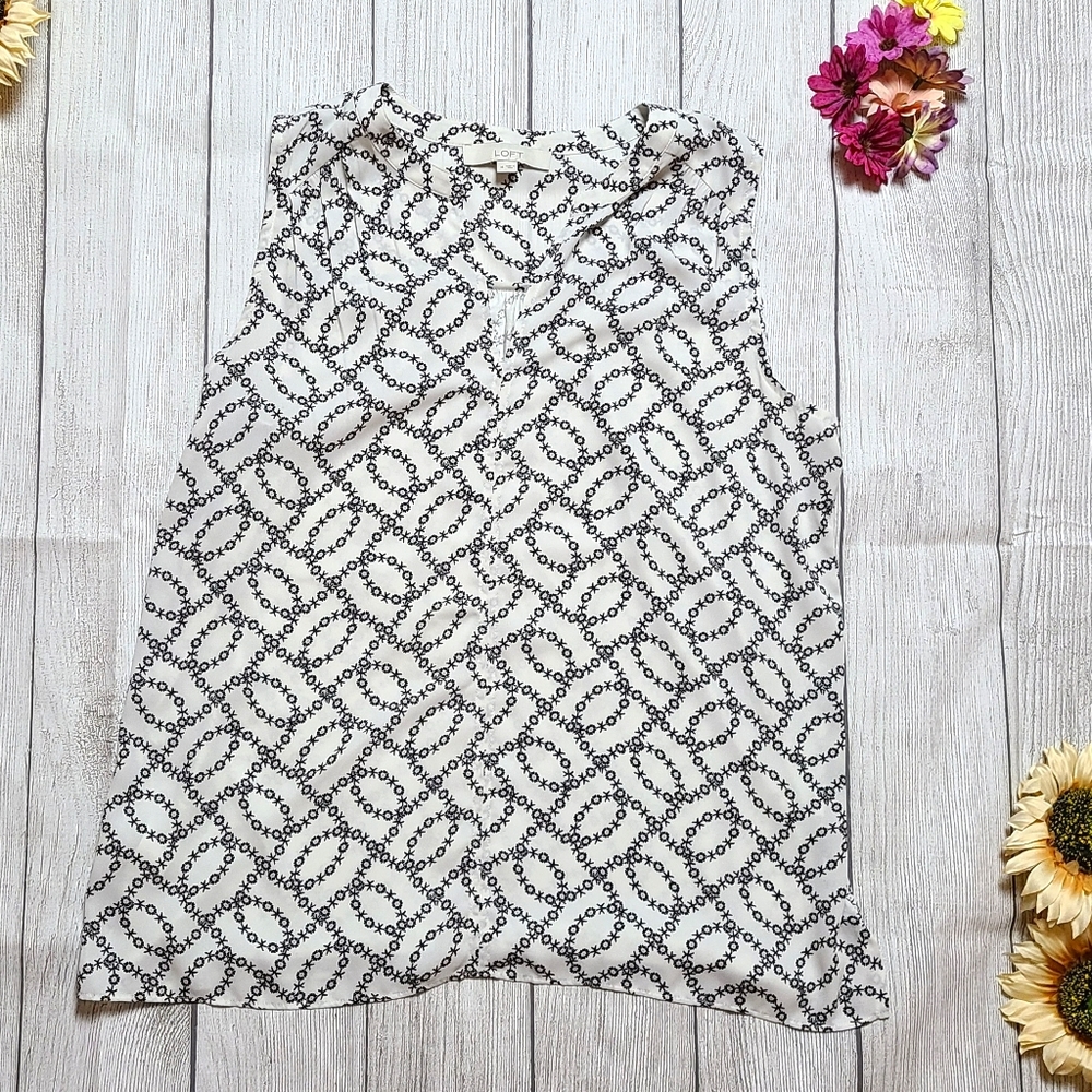 *NWOT* Loft Sleeveless Tunic Top.